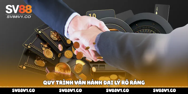 Quy trình vận hành đại lý rõ ràng
