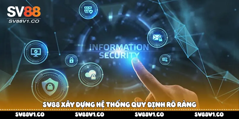 Sv88 xây dựng hệ thống quy định rõ ràng