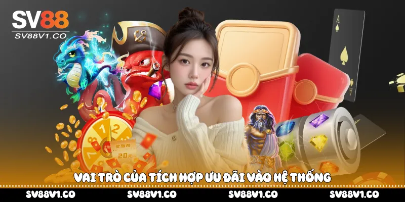 Vai trò của tích hợp ưu đãi vào hệ thống 